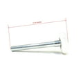 thumbnail image 2 of The ROP Shop (Pack of 12) 2" Capped Nylon Garage Door Rollers with 4" Stem & 13-Ball Bearing, 2 of 7