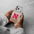 thumbnail image 5 of Nebraska Huskers Linen Logo iPhone Glitter Case, 5 of 6