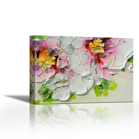 Margherita 1 - Contemporary Fine Art Giclee on Canvas Gallery Wrap - wall décor - Art painting - 36 x 25 Inch - Ready to Hang