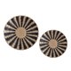 thumbnail image 1 of Cuencos colgantes tejidos, bandejas artesanales, tapices decorativos, cestas colgantes Negro 20cm Negro 30cm, 1 of 9