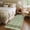 Green, variant on HIWEAVER Black 9' x 12' Neutral Plaid Area Rug for Living Room Washable Non Slip Modern Checked Indoor Carpet for Bedroom Decor Low Pile Farmhouse Floor Cover