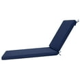 thumbnail image 5 of 72 x 21 x 3 Waterproof Outdoor Chaise Lounge Cushion for Patio Lounge Chair Cushion Replacement - Set of 2, Navy Blue, 5 of 9