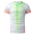 thumbnail image 5 of Qiopertar Liquidation à Moins de 5$ Mode Masculine Décontractée Sports Plage Col Rond Manches Courtes T-Shirt en Liquidation Offres d'Accès Anticipé, 5 of 5