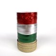 thumbnail image 1 of Holiday Time  150' 4 Piece Curling Ribbon - Red Green Gold, 1 of 4