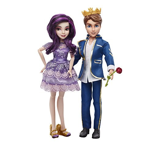 Disney Descendants Dolls Ben son of Beauty and the Beast & Mal daughter of  Maleficent Unboxing 