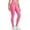 Hot Pink, variant on Iaqnaocc Leggings for Women Casual High Waisted with Pockets Crossover Control Bootcut Yoga Pants Yoga Running & Daily Wear Full Length Pants Black L