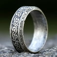 thumbnail image 3 of ZMY Home Stainless Steel Party Jewelry Viking Horn of Odin Norse Ring (13), 3 of 5