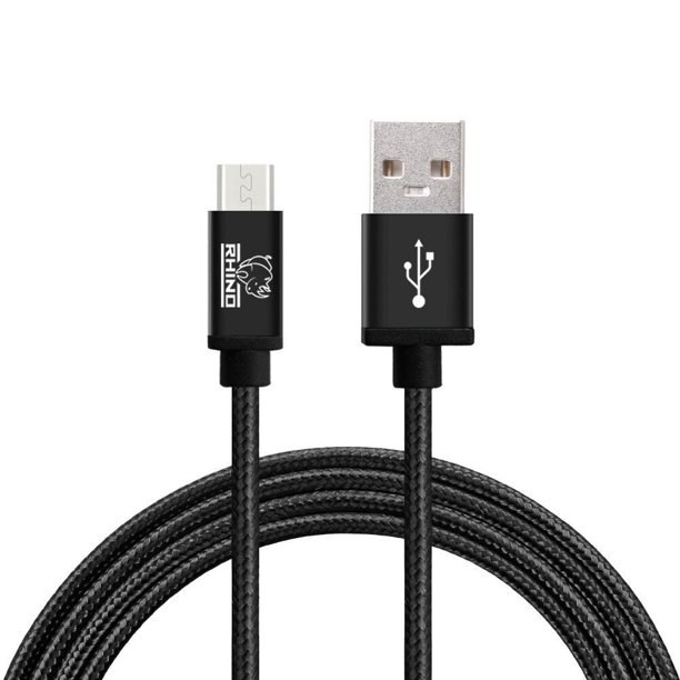 Rhino USB Type C Male to USB Type A Color Paracord Cable
