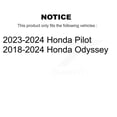 thumbnail image 2 of CMX Rear Disc Brake Rotors Pair for Car Honda Odyssey Pilot K8-101796, 2 of 8