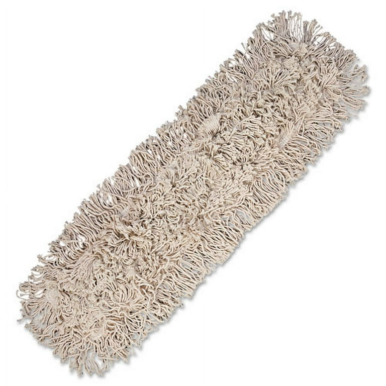 Mop Head, Dust, Cotton, 24 x 3, White Mop Head, Dust, Cotton, 24 x 3, White