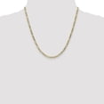thumbnail image 4 of 10K Yellow Gold Figaro Chain Styles Necklace 3.5 mm Semi-Solid 20 inch, 4 of 4