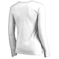 thumbnail image 2 of Women's White Alabama A&M Bulldogs Proud Mascot Long Sleeve T-Shirt, 2 of 2