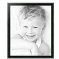 thumbnail image 2 of ArtToFrames 23" x 28" Black Engraved Edges Picture Frame, 23x28 inch Black Wood Poster Frame (WOM-4055), 2 of 8