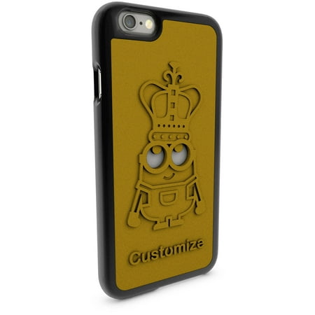 Apple iPhone 6 and 6S 3D Printed Custom Phone Case - Minions - King Bob