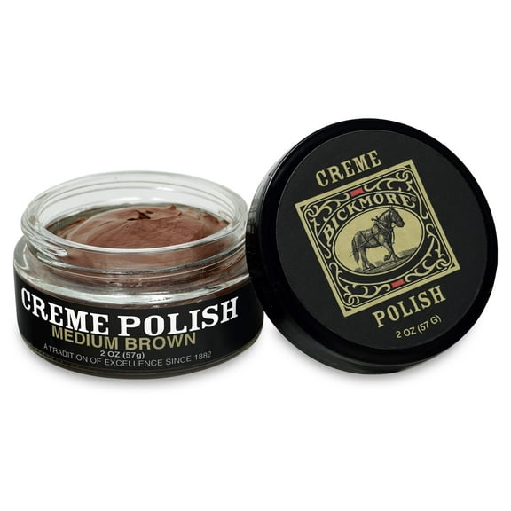 Bickmore Cream Shoe Polish - Medium Brown