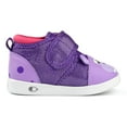 thumbnail image 3 of ikiki Hippo Squeaky Toddler Shoes | Sparkly Purple, 3 of 7