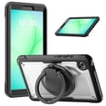 thumbnail image 2 of XYX Case for Samsung Galaxy Tab A11/ Tab A9 8.7 Inch 2025/2023 with Rotating Stand, Shoulder Strap, 2in1 Shockproof Cover, Transparent, 2 of 7