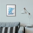 thumbnail image 3 of Stupell Industries Glam Minnesota Agate Blue US State Design Black Framed Giclee Art, 16 x 20, by Ziwei Li, 3 of 7