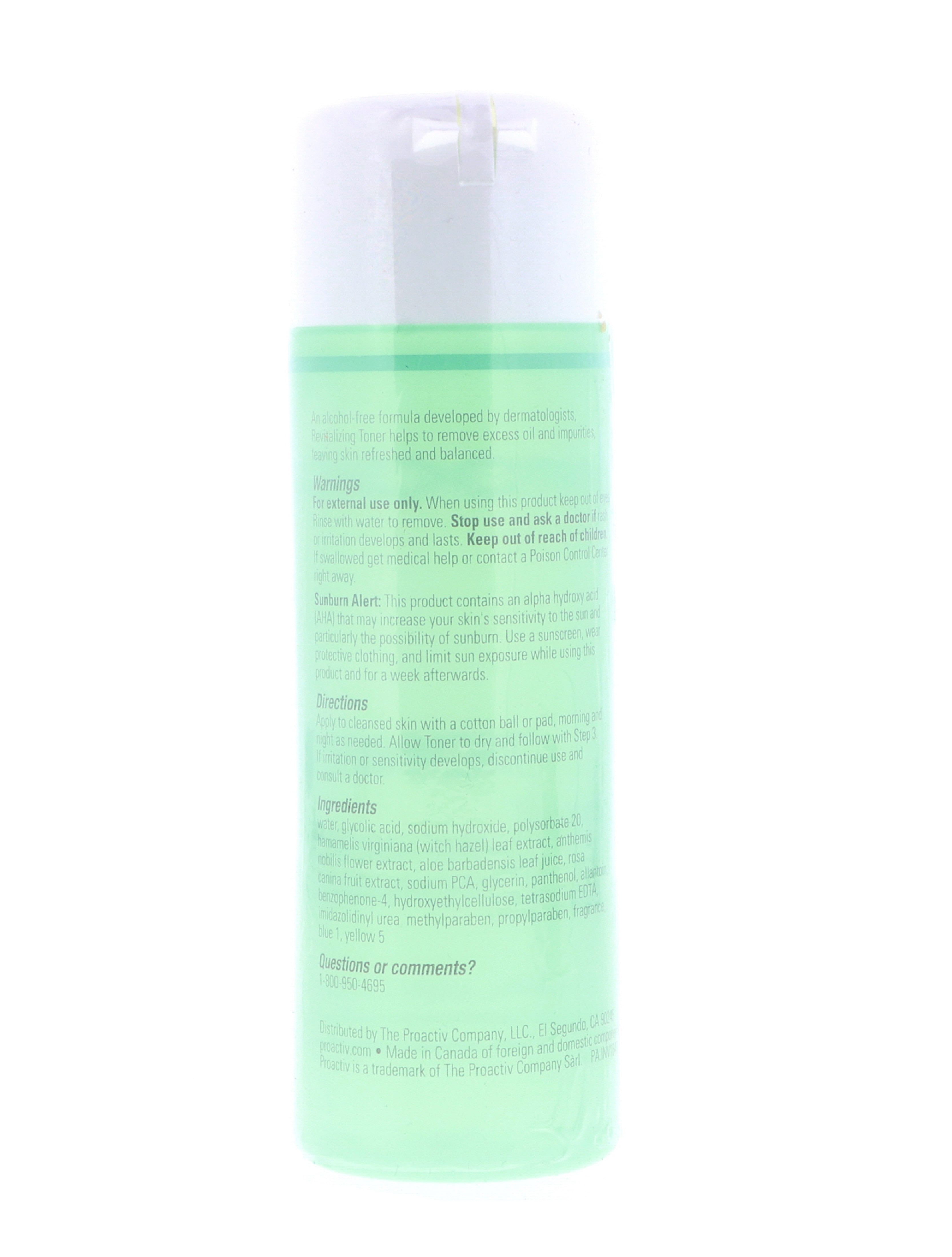 Proactiv Solution Revitalizing Toner, with Glycolic Acid, Alcohol Free, 4 Fl oz