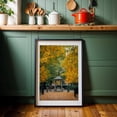 thumbnail image 6 of Tompkins Square Autumn - Manhattan New York Photography Black Framed Wall Art Print 16 x 24 inches, 6 of 8
