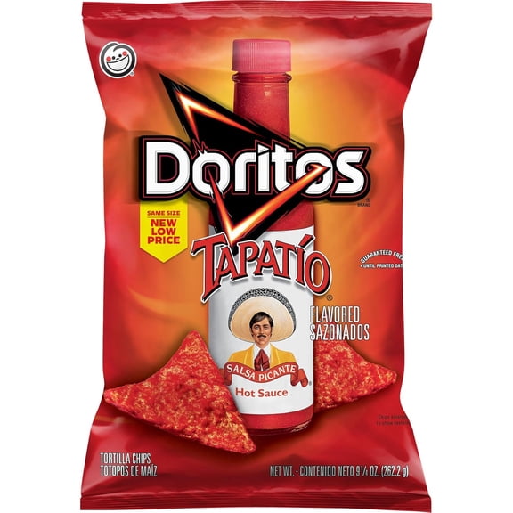 Doritos Tortilla Chips Tapatio, 9.25 Oz ( PACK OF 2 )
