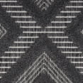 thumbnail image 2 of Nourison Versatile Indoor/Outdoor Charcoal/Black 2' x 4' Area Rug, (2x4), 2 of 8