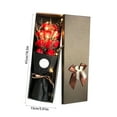 thumbnail image 3 of EUDIDV Romantic Presents Soap Flower Gift Box Valentine's Day Gift Birthday Gift Roses Girlfriend Wife Carnation Mum Valentine's Decor, 3 of 6