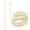 Gold, variant on 12Pcs Wedding Aisle Decorations, Bow Ribbons Suitable for Chair Decoration, Flowers for Church Pew, Chair Back, Outdoor Wedding Ceremony Decor