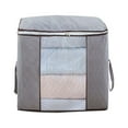 thumbnail image 3 of Xihbxyly Bolsa de Almacenamiento, Organizador de Gran Capacidad, Diseño de Tela Gruesa, Cierre de Cremallera Resistente, Plegable, Ideal para Dormitorio, Ático, Solución Versátil de Almacenamiento pa, 3 of 3