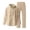 Khaki, variant on GrmtClth Linen Sets Outfits for Men Summer Hoodie Clothes Breathable Long Pants Button Down Long Sleeve Trend 2 Piece Set Black M