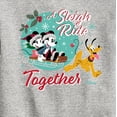 thumbnail image 3 of Disney - Mickey, Minnie, & Pluto Sleigh Ride Together Christmas - Toddler & Youth Crewneck Fleece Sweatshirt, 3 of 5