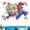 D, variant on 3D cartoon stickers, PVC self-adhesive anime game wall stickers, children's room wall paintings, kindergarten posters