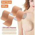 thumbnail image 2 of Cinta De Flexiones Invisible Levanta Busto, 2 Unidades, 5 Cm, 2 of 8