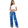 thumbnail image 3 of FREEAMG Festive Pajama Pants for Women Sleepwear Pants Pjs, 3 of 4