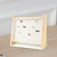 thumbnail image 3 of Support Organisateur Base Stable Multi Niveaux Support Oreille en Bois Beige, 3 of 8