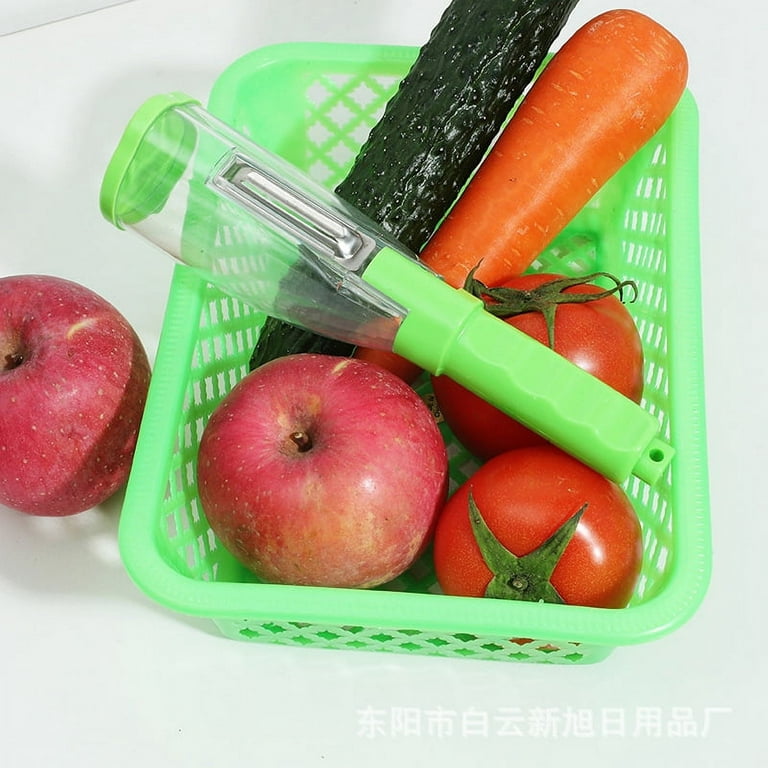 Stainless Steel Vegetable Potato Peeler with Storage Box Fruit