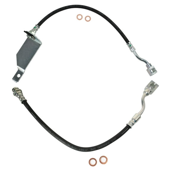 TRQ Rear Brake Hose Fits Chevrolet Silverado Suburban GMC Sierra Yukon BLA63890