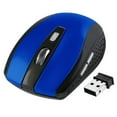 thumbnail image 2 of Ratón Inalámbrico 2.4G Ótico Inalámbrico Complimentos Instación Conveniente Duradero Azul shamjiam Ratón inalámbrico ABS, 2 of 9