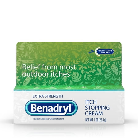 Benadryl Extra Strength Itch Relief Cream, Topical Analgesic, 1 (The Best Anti Itch Cream)