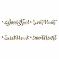 thumbnail image 1 of Sweet Heart Sign Unfinished Wood Cutout Home Decor DIY Option 2- 24" Wide / 1/8", 1 of 6