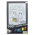 thumbnail image 2 of Rompecabezas para colorear con forma de ciervo, 500 piezas y 6 rotuladores, 2 of 6