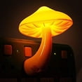 thumbnail image 5 of Luces nocturnas LED con sensor para adultos y niños, luz nocturna con forma de hongo, lámparas de pared enchufables, pasillo, amarillo cálido, 5 of 5