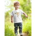 thumbnail image 2 of Kitten With A Butterfly T-Shirt Infant -Image by Shutterstock,  18 Months, 2 of 4