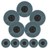 10 Pcs 50mm Flap Disc Quick Change Grinding Wheels for Rust Removal polishing grinding 80 Grit