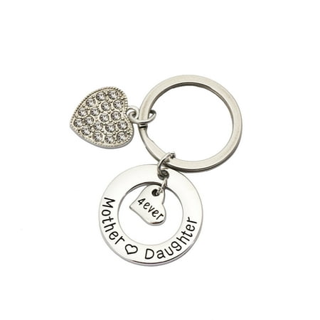 

Car Chandelier Keychain Steel Letter Gift Love Stainless Jewelry Daughter Mother Fashion Decoration & Hangs Garland Holder for Doorway