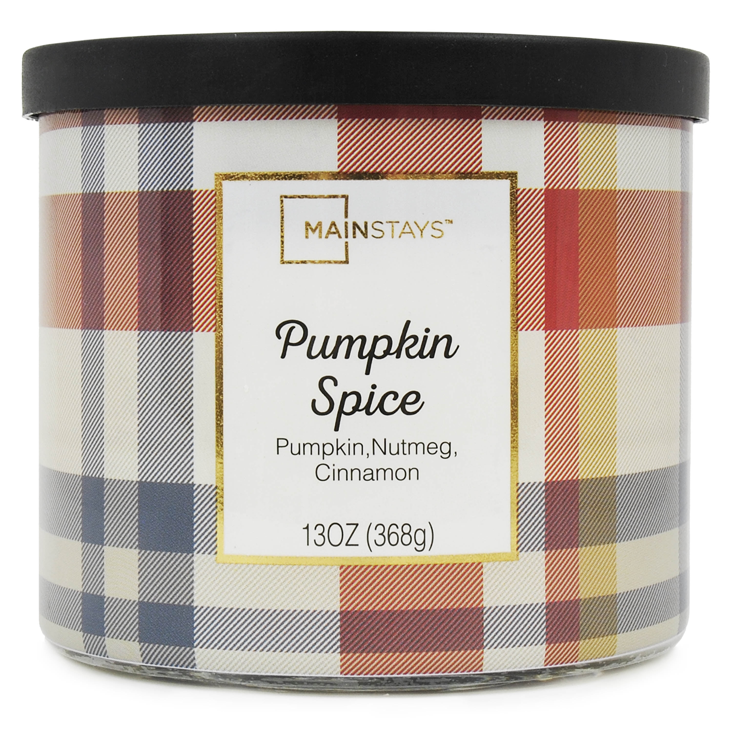 Mainstays Pumpkin Spice Fall Candle, 13 ounce