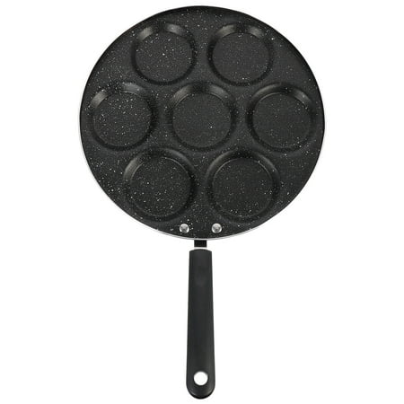 

PATKAW 1PC Fried Egg Pan 7 Compartments Non-Stick Omelette Egg Pan Kitchen Gadget for Home Cooking Restaurant