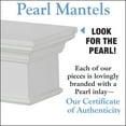 thumbnail image 5 of Pearl Mantels Henry Premium White MDF Mantel Shelf, Crisp White Paint, 48"L x 9"D x 8"H, 5 of 5