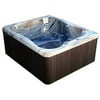 5 Person Spa Hot Tub Signature Brand - 2 HP Pump - 25 SS Jets - 110v - 20 Amp - Titanium Hydro-Therm Smart Heater - Made in the USA - 2 Year Warranty - Model SS-4 - 5 Jetted Seats