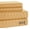 Gold, variant on 1000 Thread Count Light Weight Nice Sheet Set - - Full Size - Striped COLORS Sheet Set - 4 Pieces - { White } Exactly Pocket 21" Inches By KM LINEN